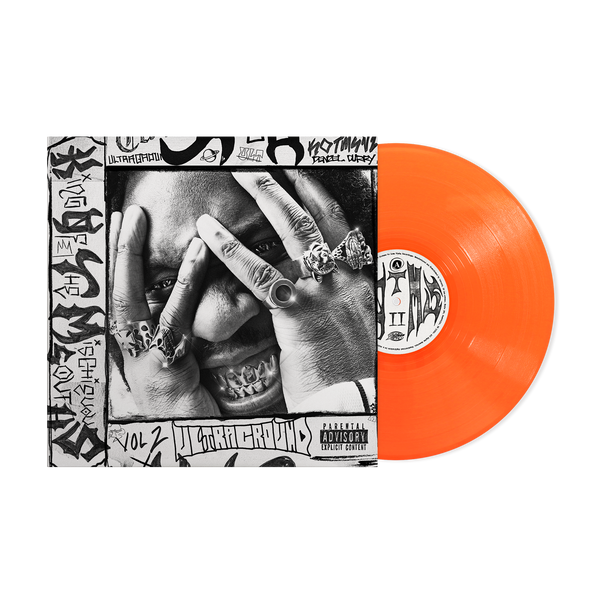 DENZEL CURRY ‘KING OF THE MISCHIEVOUS SOUTH VOL. 2’ LP (Limited Edition – Only 500 Made, Neon Orange Vinyl)