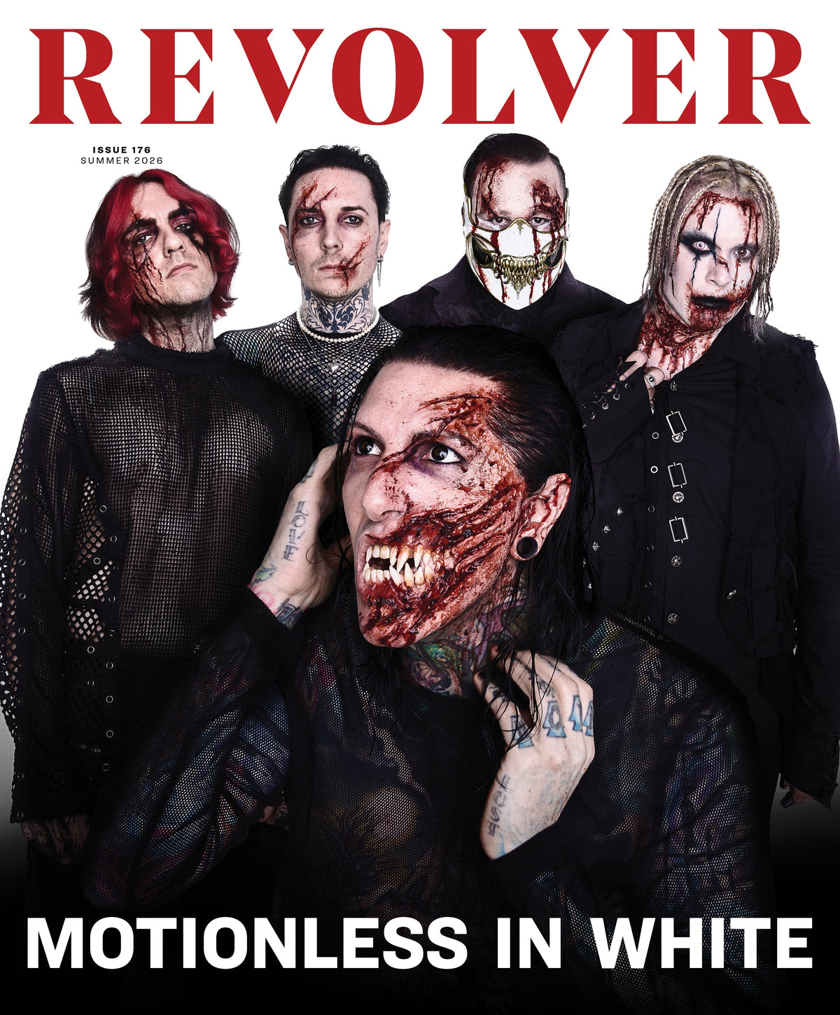REVOLVER SUMMER ISSUE FEATURING MOTIONLESS IN WHITE