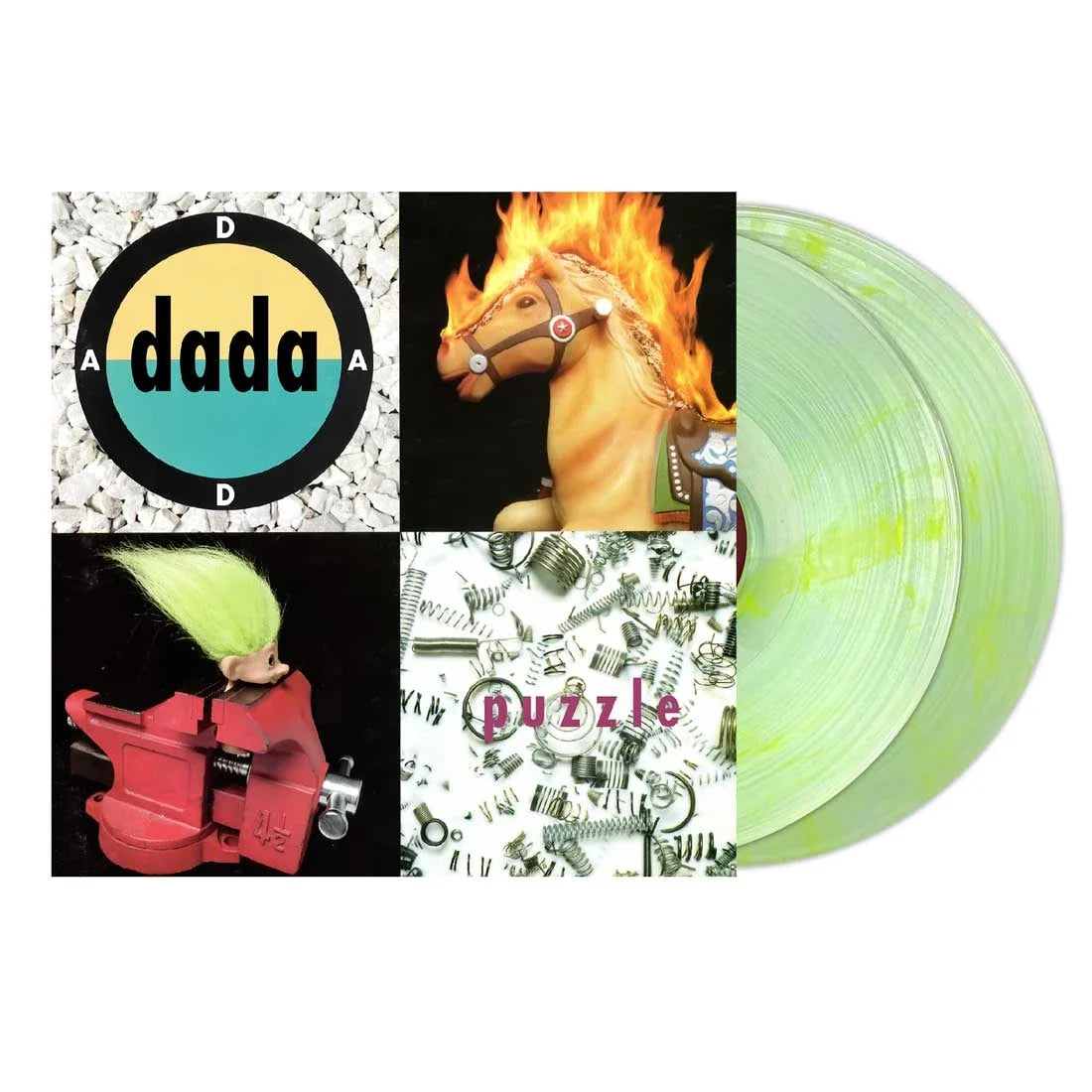 DADA 'PUZZLE' REMASTERED 2LP (Green/Yellow Troll Hair Vinyl)