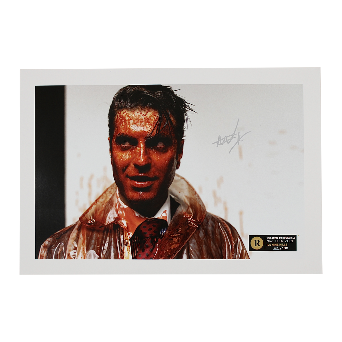 ICE NINE KILLS X REVOLVER ROCKVILLE - SIGNED FESTIVAL POSTER