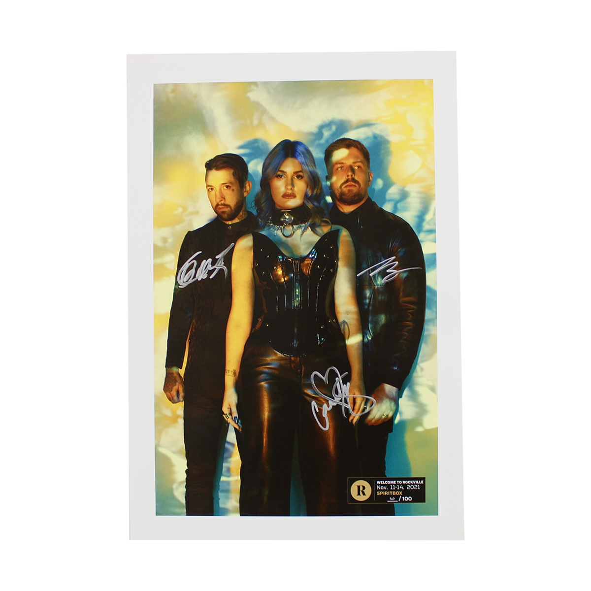 SPIRITBOX X REVOLVER ROCKVILLE - SIGNED FESTIVAL POSTER