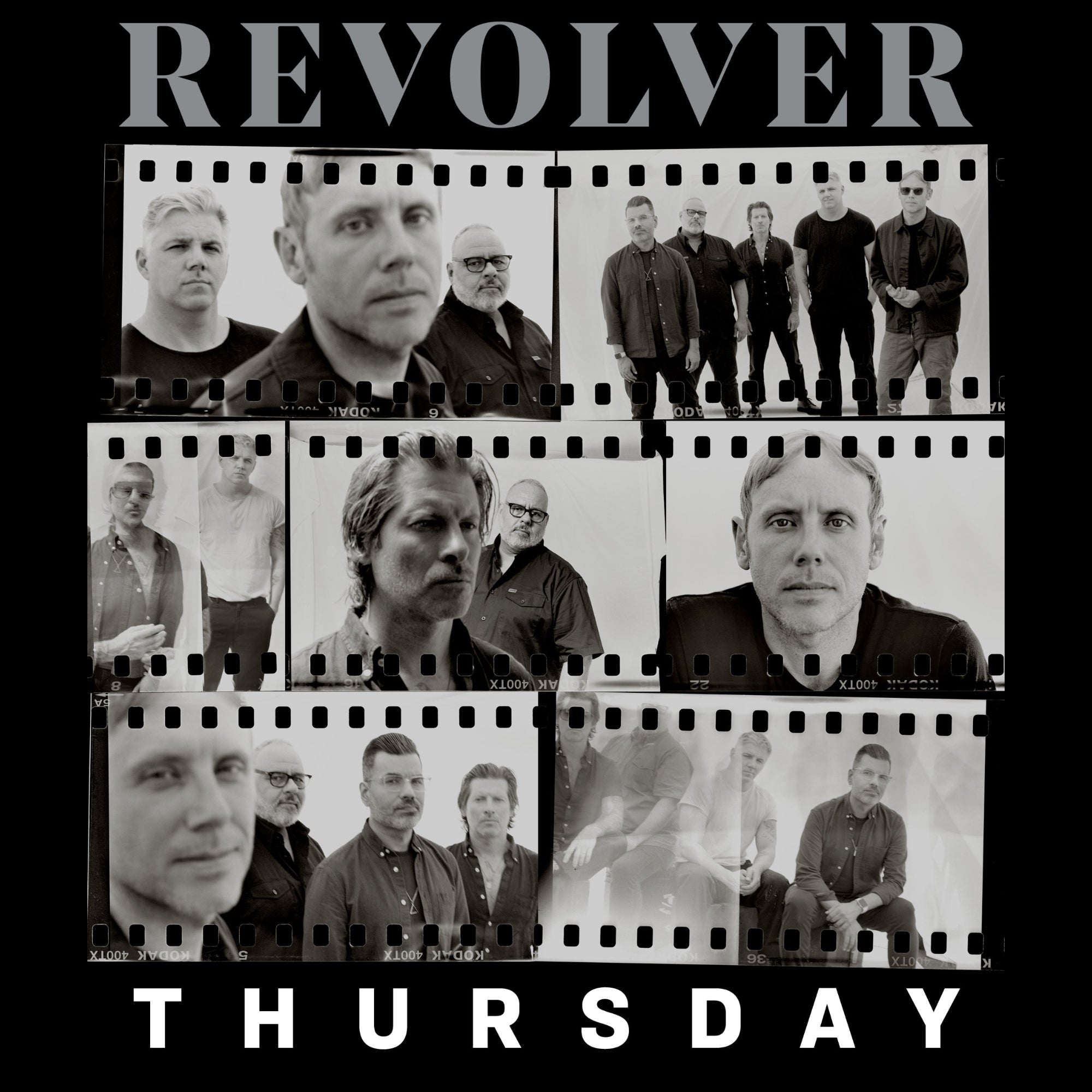 THURSDAY X REVOLVER BUNDLE - REVOLVER SUMMER 2024 ISSUE & THURSDAY 'APPLICATION FOR RELEASE FROM THE DREAM' ETCHED 12" (Limited Edition – Only 500 Made, White Vinyl)