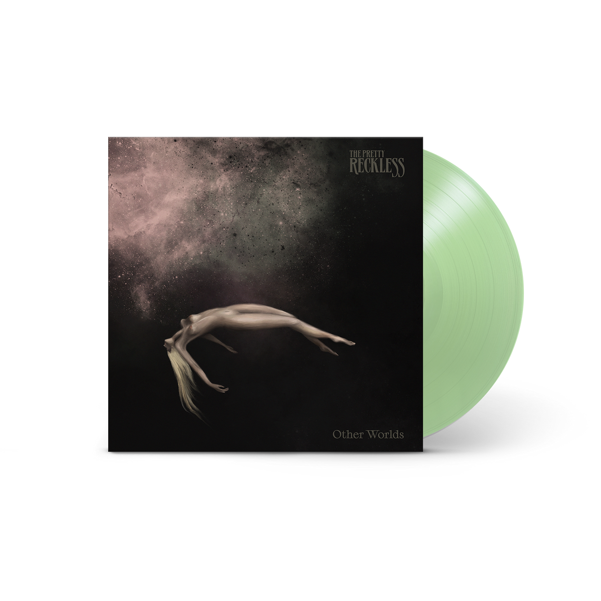 THE PRETTY RECKLESS'OTHER WORLDS' LP (Limited Edition ' Only 500 made, Glow In The Dark Green Vinyl)