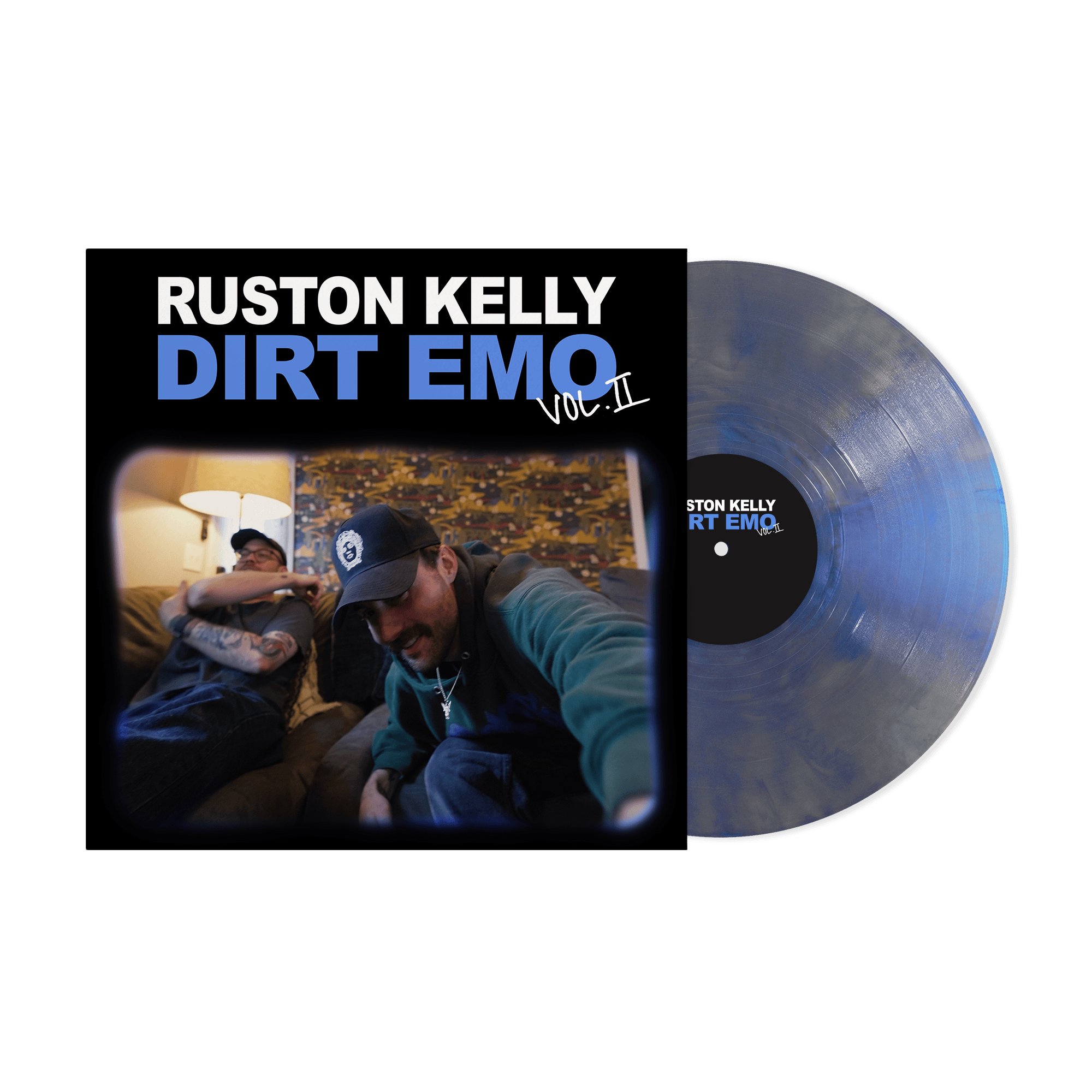RUSTON KELLY 'DIRT EMO VOL. 2' LP (Superdope Blue Vinyl)