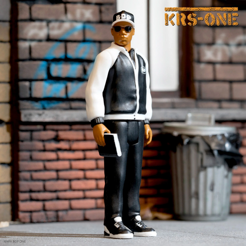 KRS-ONE (BY ALL MEANS NECESSARY BDP) REACTION FIGURE WAVE 01