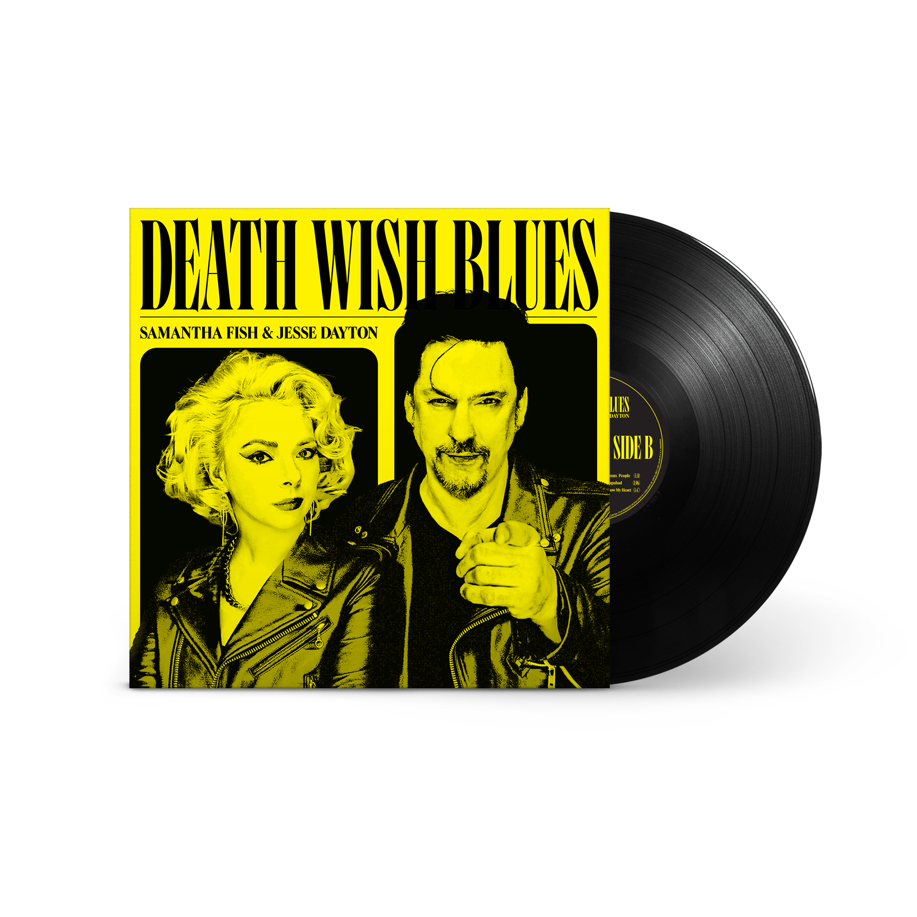 SAMANTHA FISH & JESSE DAYTON 'DEATH WISH BLUES' LP (Black Vinyl)