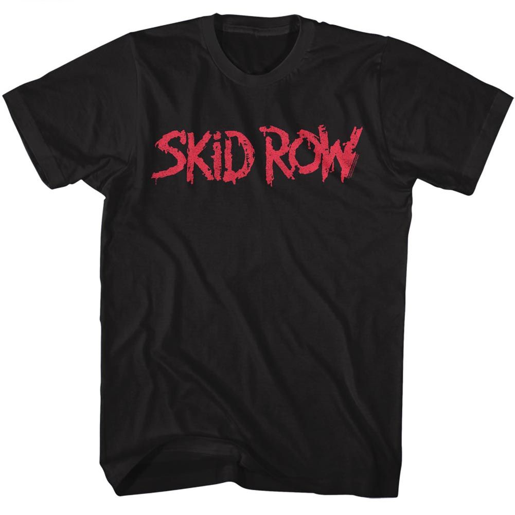 SKID ROW - RED LOGO SHIRT