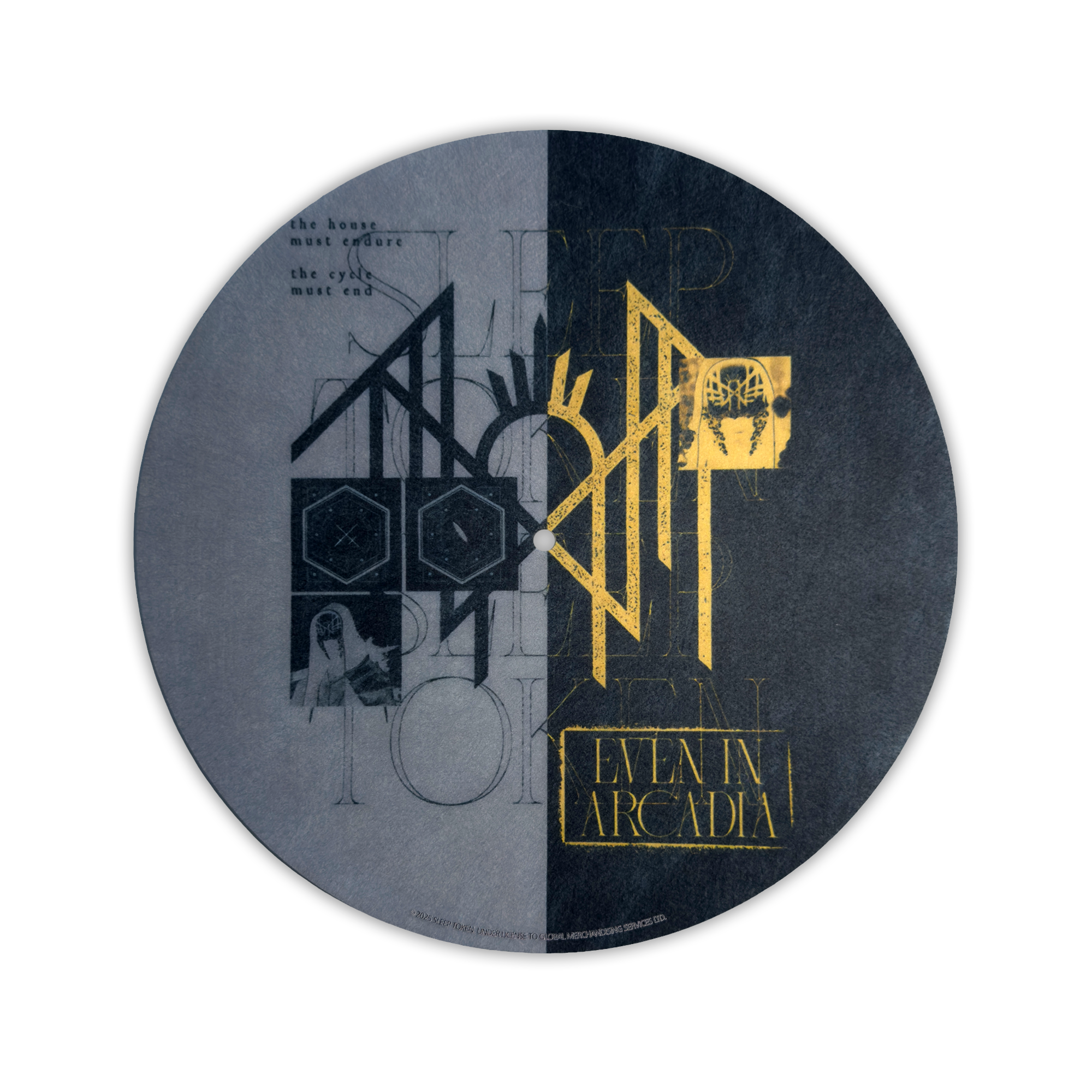 SLEEP TOKEN "ARCADIA BLACK & GOLD" LIMITED EDITION SLIPMAT (Exclusive)
