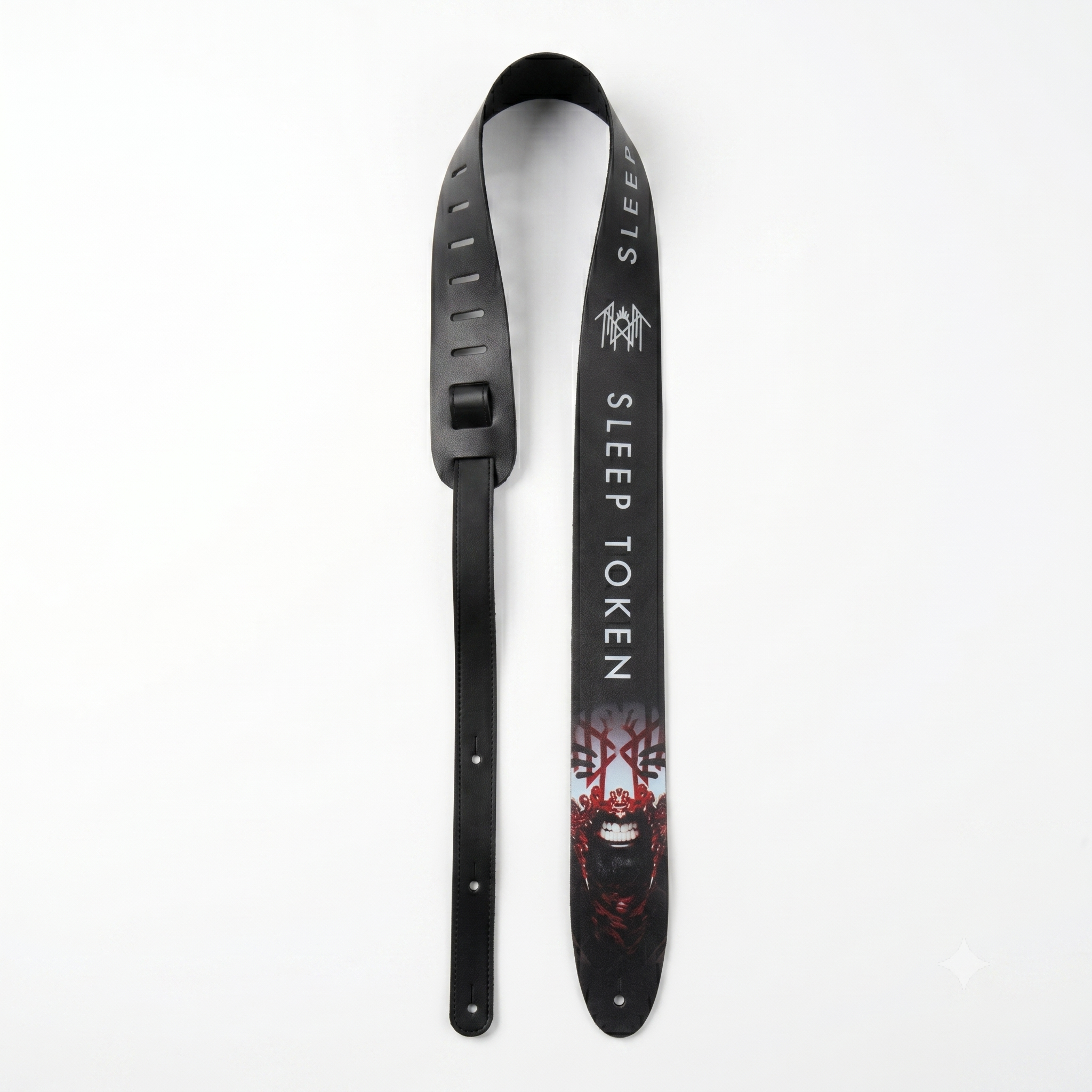 SLEEP TOKEN 'VESSEL' LEATHER GUITAR STRAP