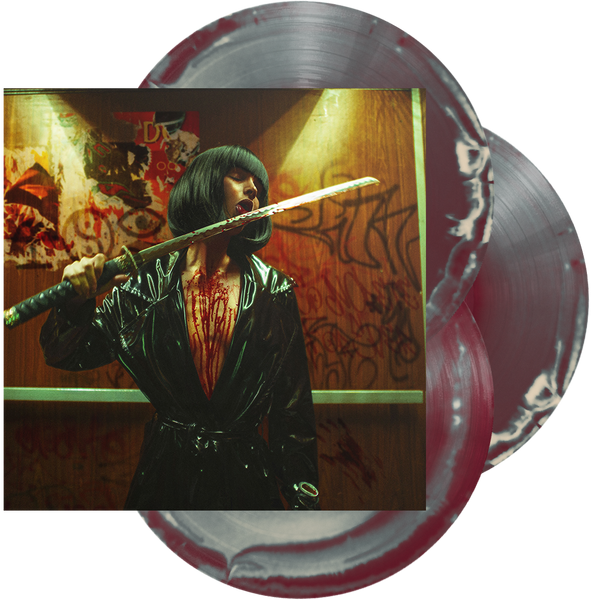 BAD OMENS ‘CONCRETE JUNGLE [THE OST]’ 3LP (Limited Edition – Only 500 Made, Burgundy + Silver + Bone White Side A/B Vinyl)