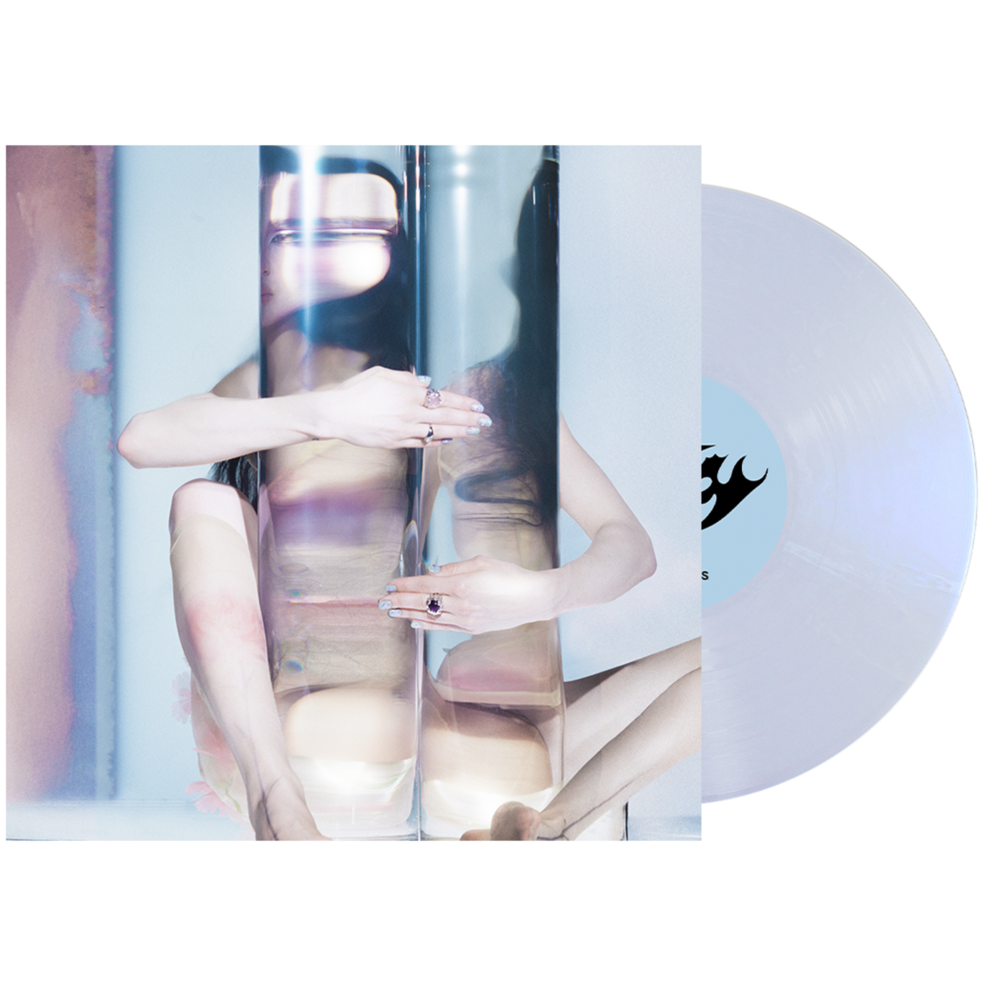 POPPY 'EMPTY HANDS' LP (Iridescent White w/ Blue Marble Vinyl)