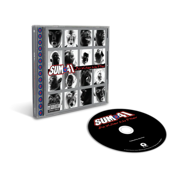 SUM 41 'ALL KILLER NO FILLER' CD (25th Anniversary, Alternate Cover)