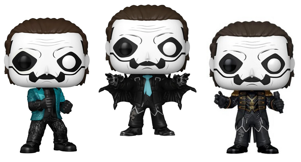 GHOST PAPA EMERITUS IV FUNKO POP! ROCKS FIGURES (Three Pack)