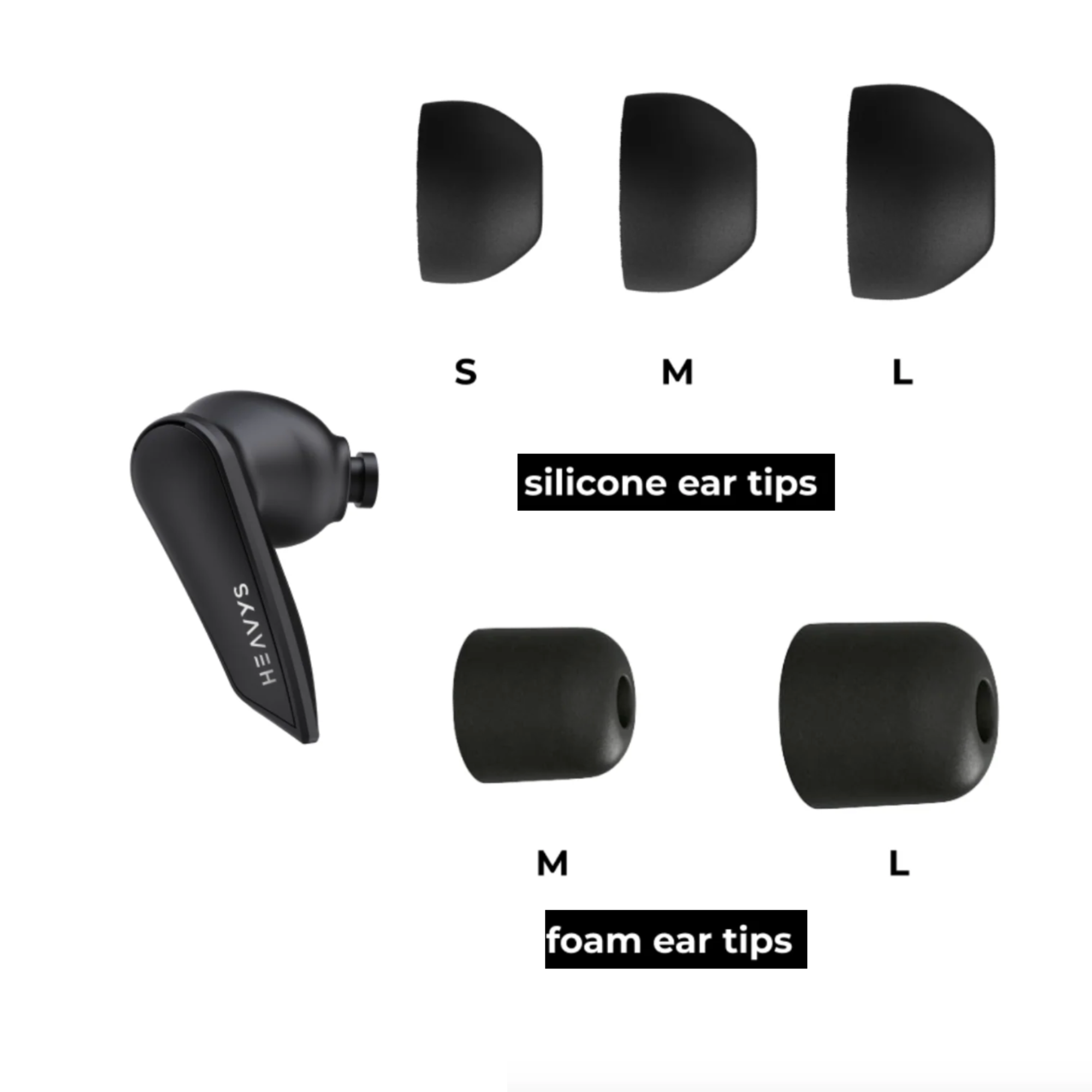 HEAVYS WIRELESS EARBUDS