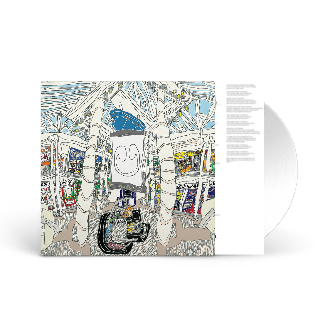 Underscores Rapper UNDERSCORES 'U' LP (Clear Vinyl)