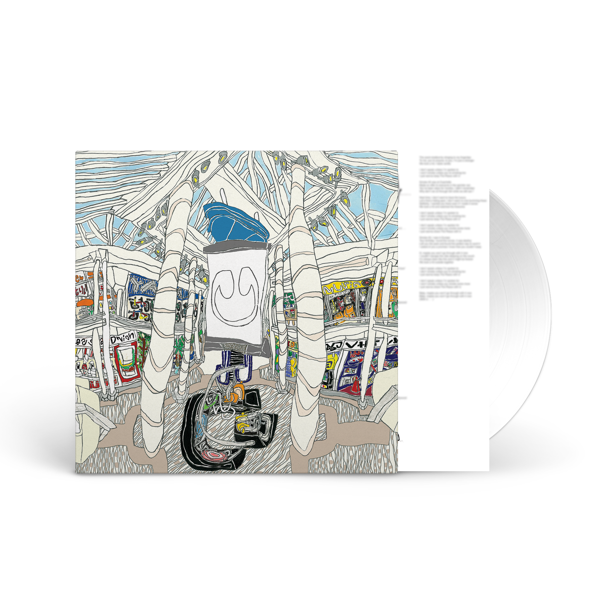 UNDERSCORES 'U' LP (Clear Vinyl)