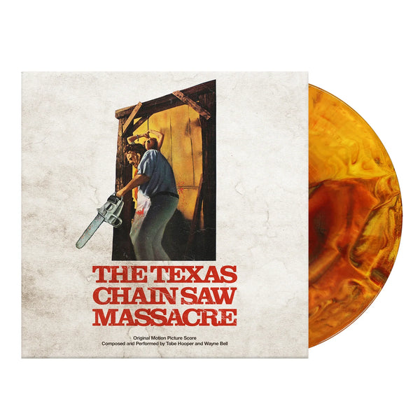 THE TEXAS CHAINSAW MASSACRE ORIGINAL SCORE LP (Color Vinyl, Music by T