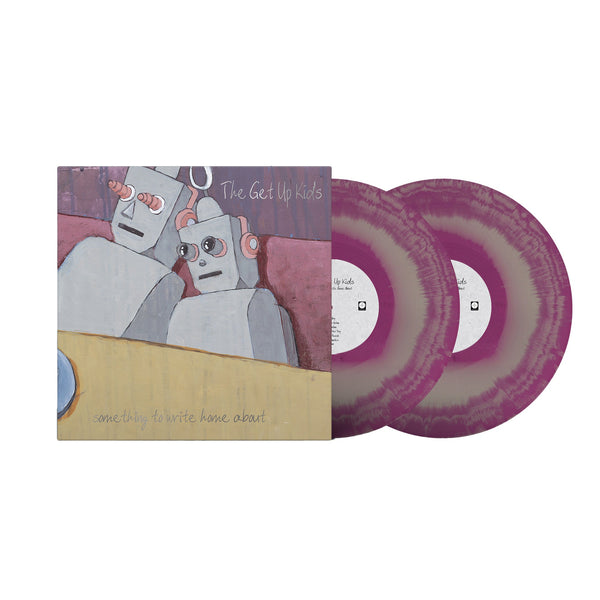 THE GET UP KIDS ‘SOMETHING TO WRITE HOME ABOUT’ 25TH ANNIVERSARY 2LP (Limited Edition – Only 500 Made, Violet & Silver Mix Vinyl)