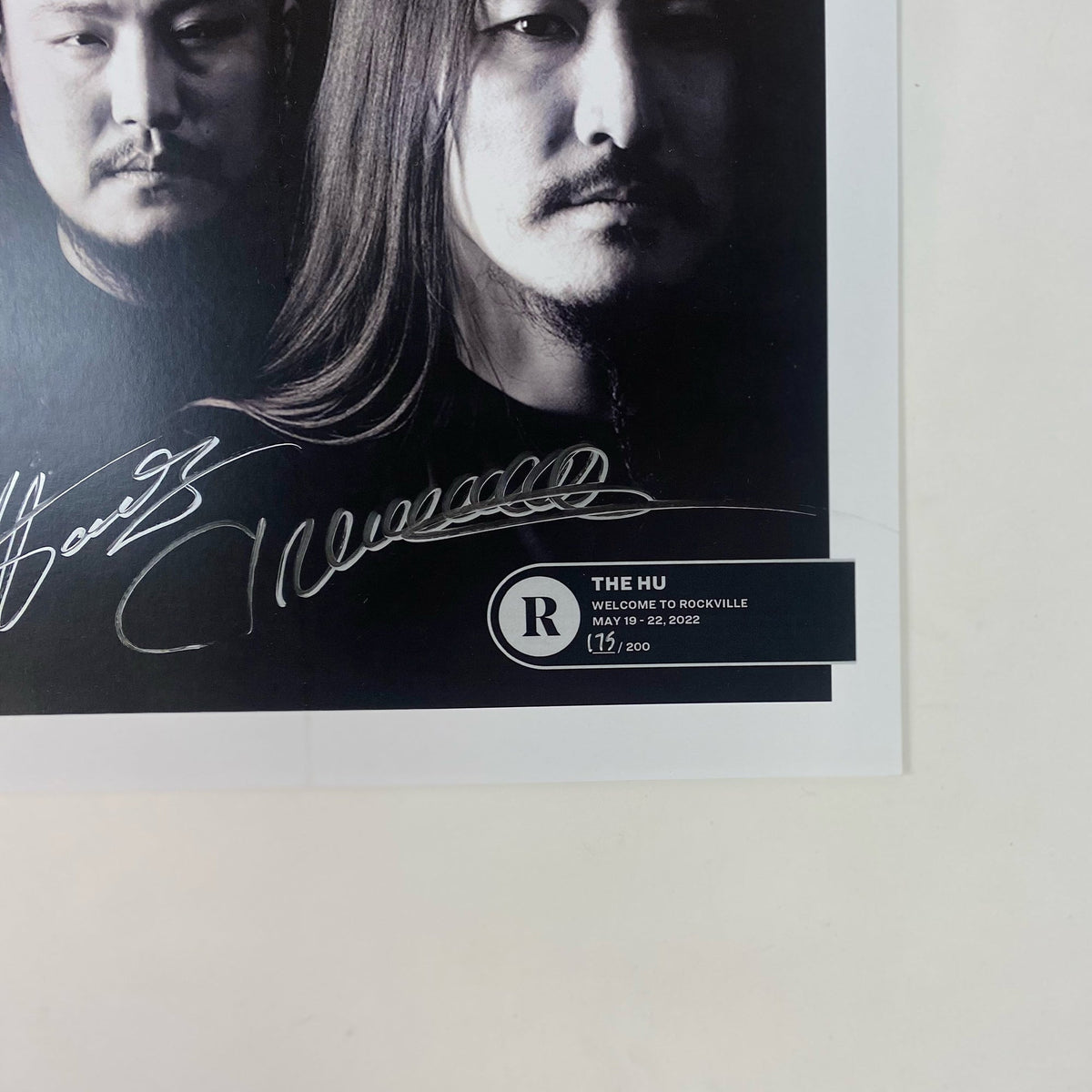 THE HU x REVOLVER x WELCOME TO ROCKVILLE 2022 LIMITED EDITON NUMBERED POSTER