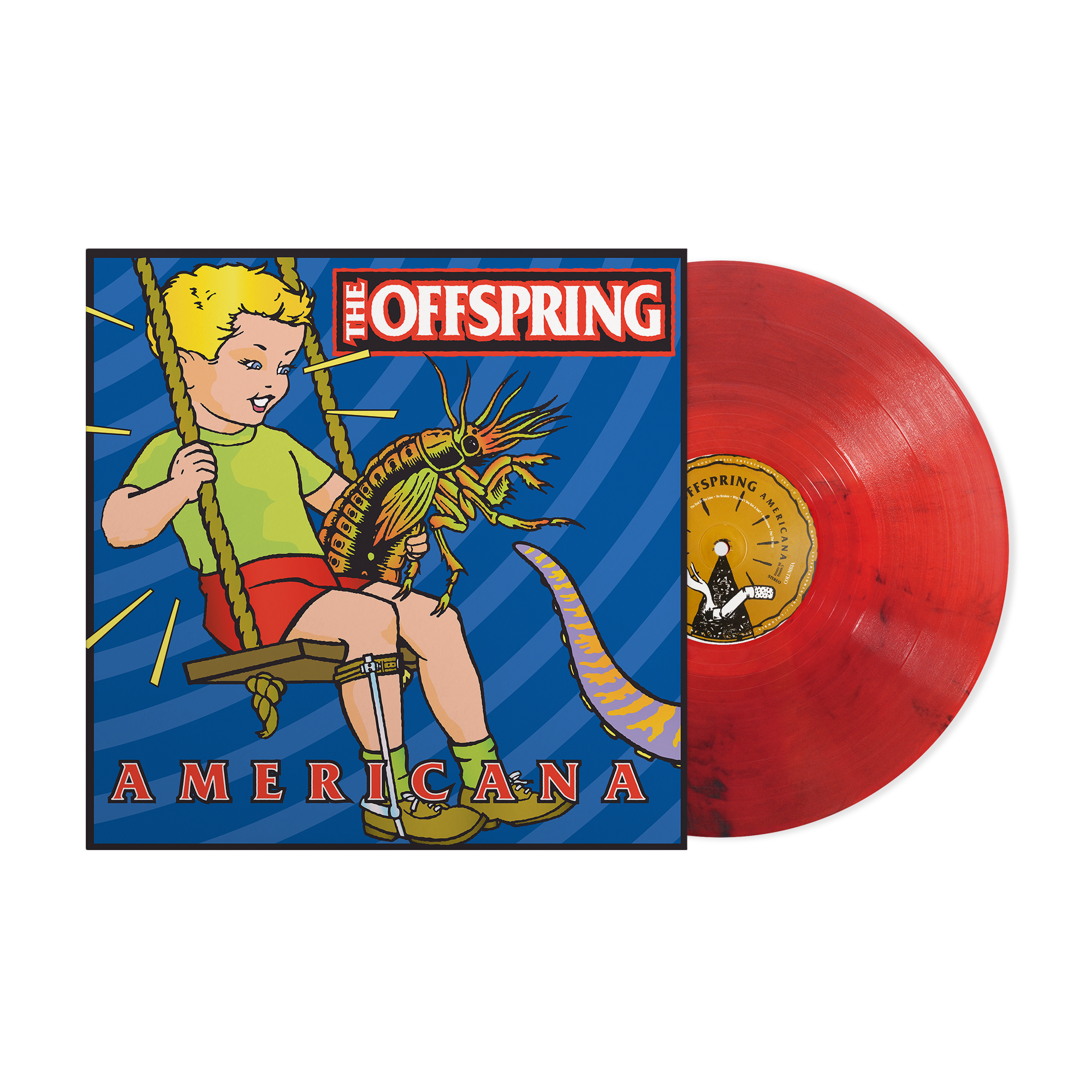 THE OFFSPRING ‘AMERICANA’ LP (Limited Edition – Only 500 Made, Red Smo