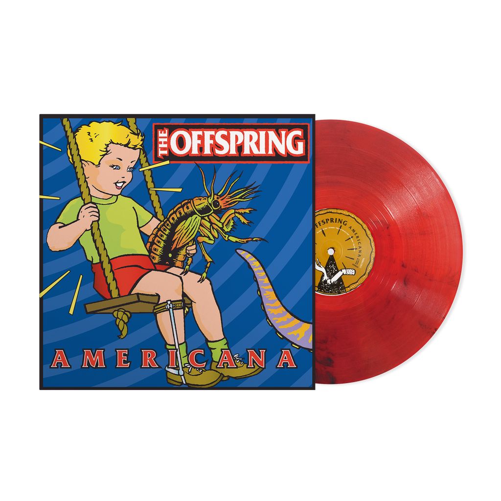 THE OFFSPRING AMERICANA LP Limited Edition Only 500 Made Red Smo the-offspring-americana-lp-limited-edition-only-500-made-red-smo