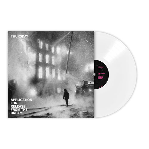 THURSDAY X REVOLVER BUNDLE - REVOLVER SUMMER 2024 ISSUE & THURSDAY 'APPLICATION FOR RELEASE FROM THE DREAM' ETCHED 12" (Limited Edition – Only 500 Made, White Vinyl)