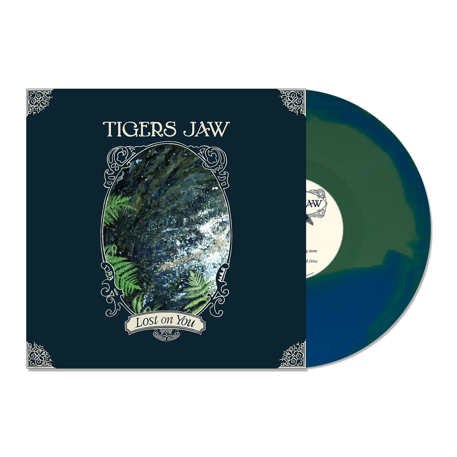 TIGERS JAW ‘LOST ON YOU’ LP (Exclusive – Limited to 300, Blue & Green Swirl Vinyl)