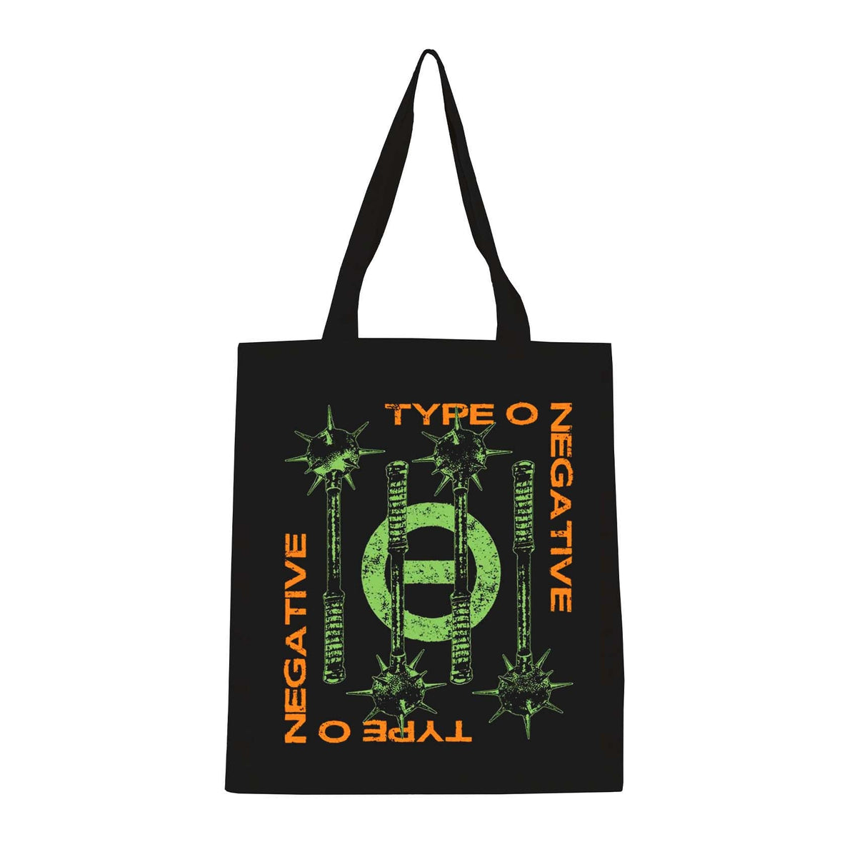 TYPE O NEGATIVE 'SPIKED CLUB' TOTE BAG