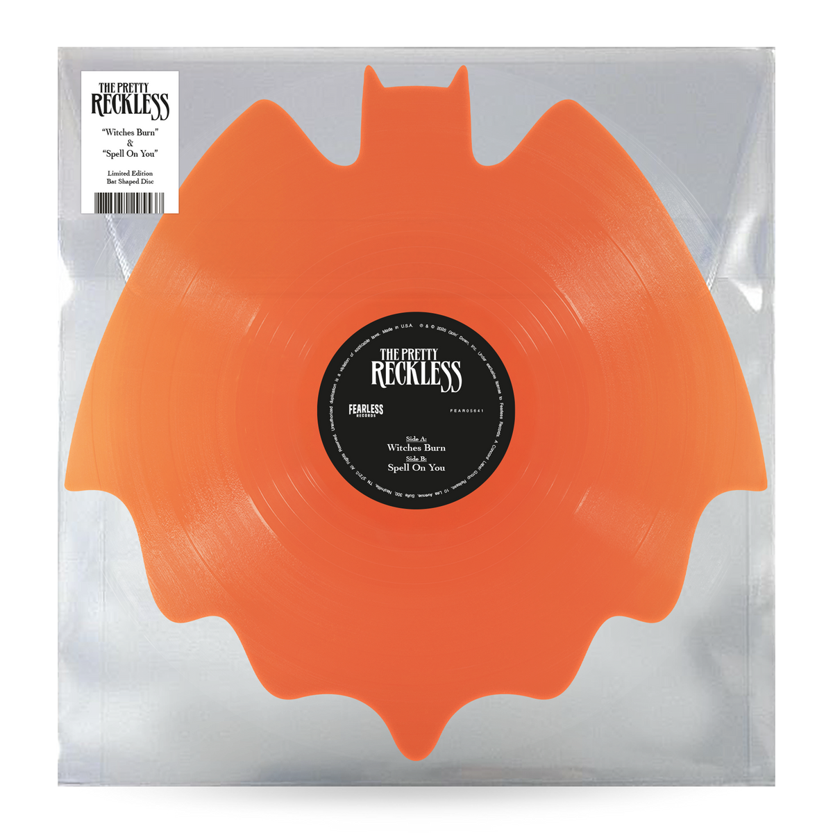THE PRETTY RECKLESS 'WITCHES BURN & SPELL ON YOU' 12" (Exclusive – Limited to 300, Translucent Orange Vinyl)