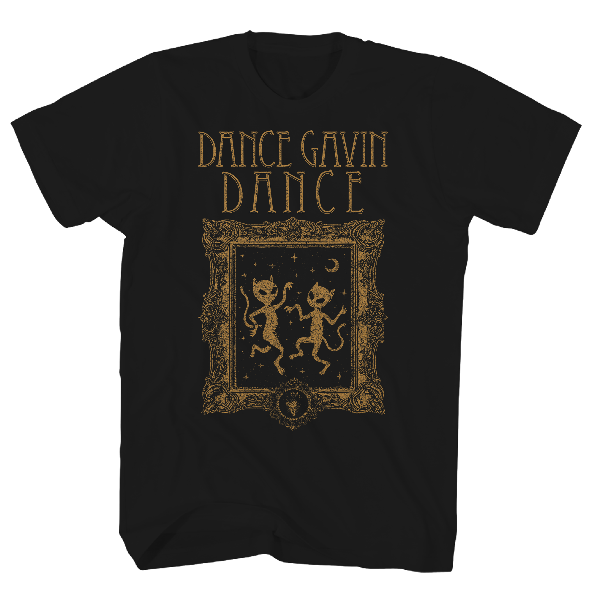 DANCE GAVIN DANCE FRAME BLACK T-SHIRT