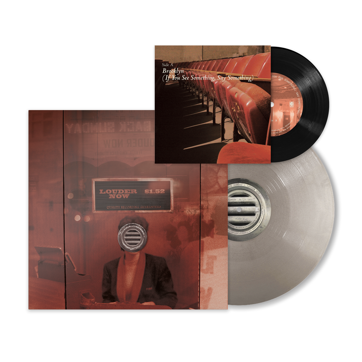 TAKING BACK SUNDAY 'LOUDER NOW' 20TH ANNIVERSARY LP + 7" (Opaque Silver Vinyl)