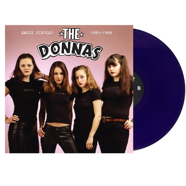 THE DONNAS レコード　US original THE DONNAS 'EARLY SINGLES 1995-1999' LP (Dark Purple Vinyl)