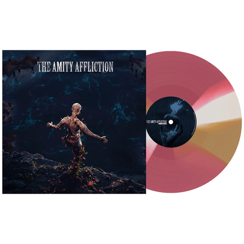 THE AMITY AFFLICTION ‘LET THE OCEAN TAKE ME’ 10TH ANNIVERSARY LP (Limited Edition – Only 400 Made, Bone with Brown & Oxblood Twist Vinyl)