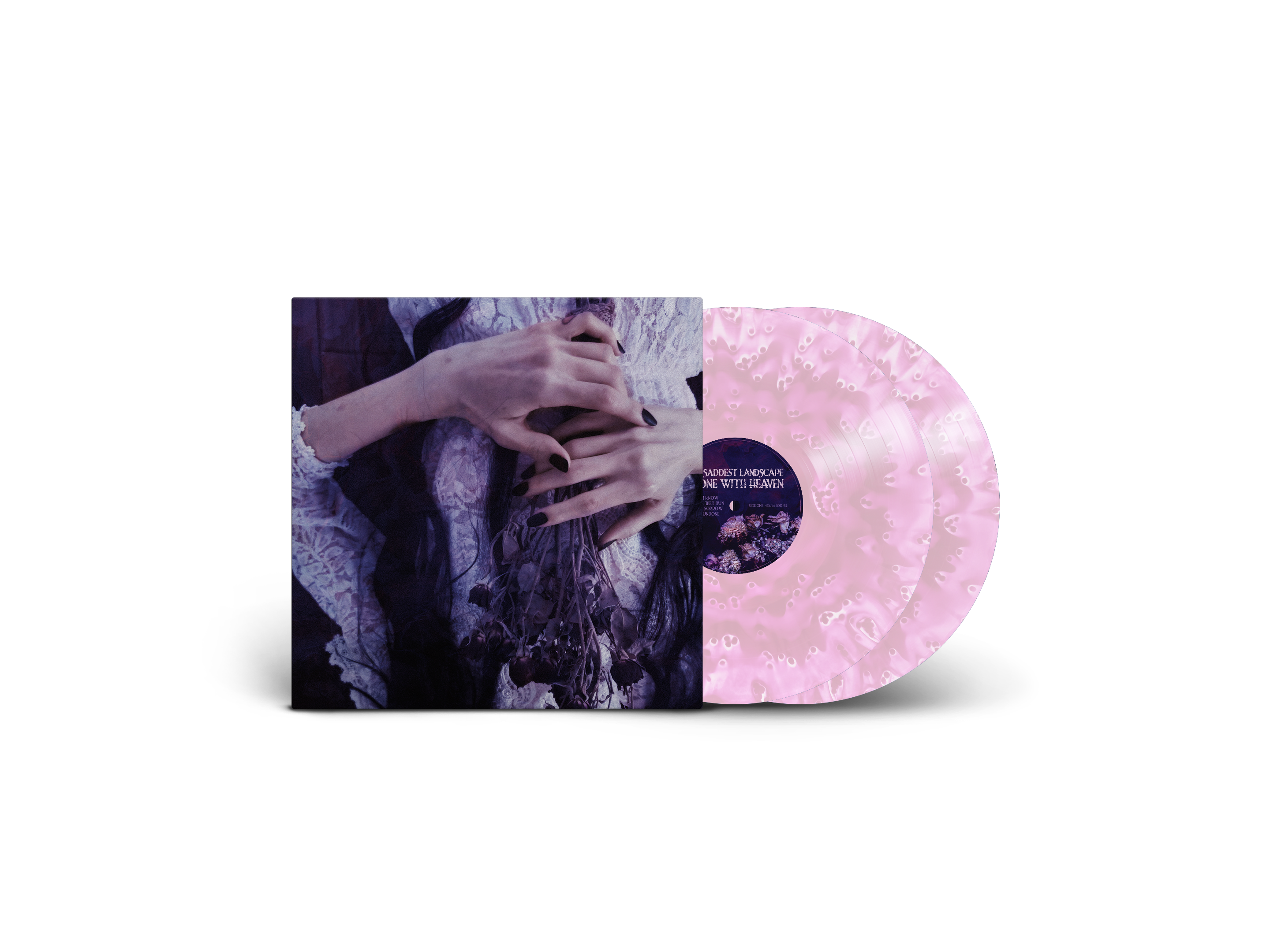 THE SADDEST LANDSCAPE ‘ALONE WITH HEAVEN’ LP (Exclusive – Limited to 100, "Where Angels Ascend" Vinyl)