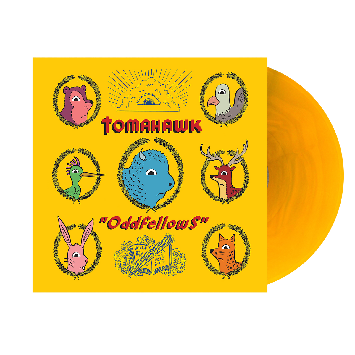 TOMAHAWK'ODDFELLOWS' LP (Limited Edition ' Only 500 made, Fool's Gold Vinyl)