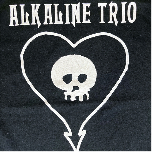 ALKALINE TRIO 'HEARTSKULL LOGO' T-SHIRT