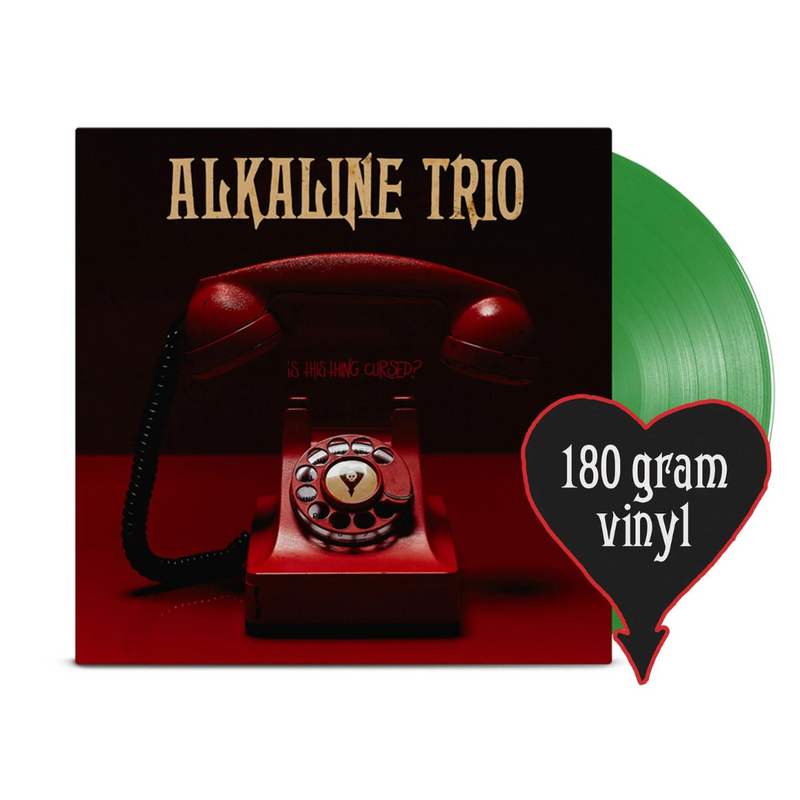 ALKALINE TRIO 'IS THIS THING CURSED?' LP (Opaque Green Vinyl)