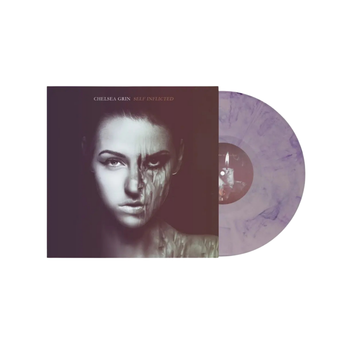CHELSEA GRIN 'SELF INFLICTED' LP (Carolina Plum Vinyl)