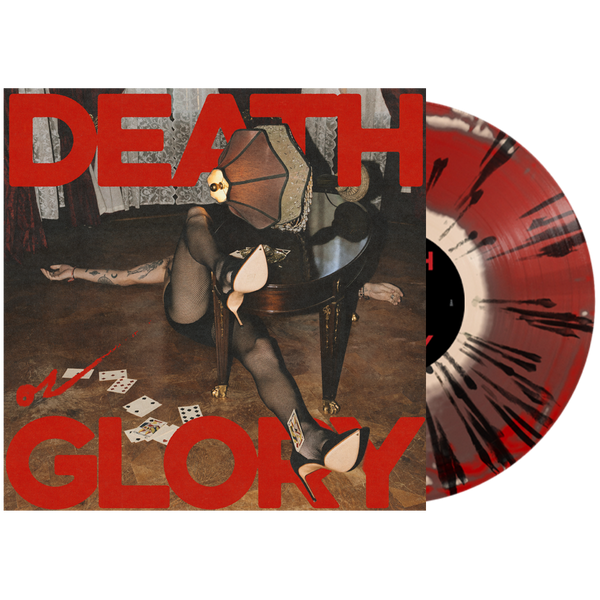 PALAYE ROYALE ‘DEATH OR GLORY’ LP (Limited Edition – Only 250 Made, Bone / Red / Brown w/ Black Splatter Vinyl)