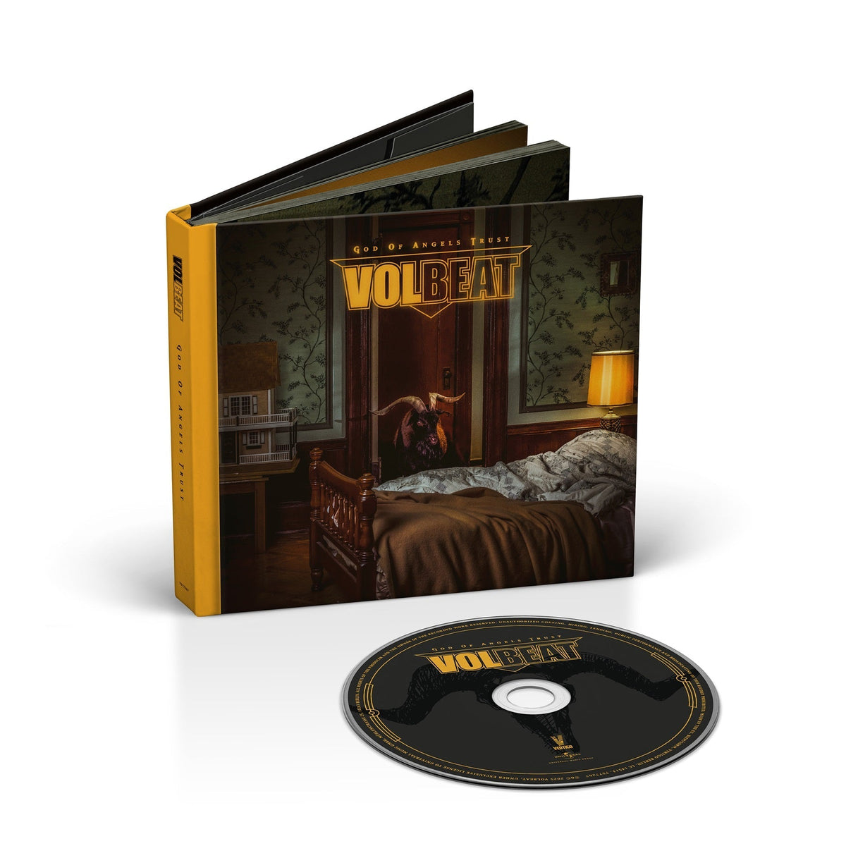 VOLBEAT'GOD OF ANGELS TRUST' CD (Deluxe Edition)