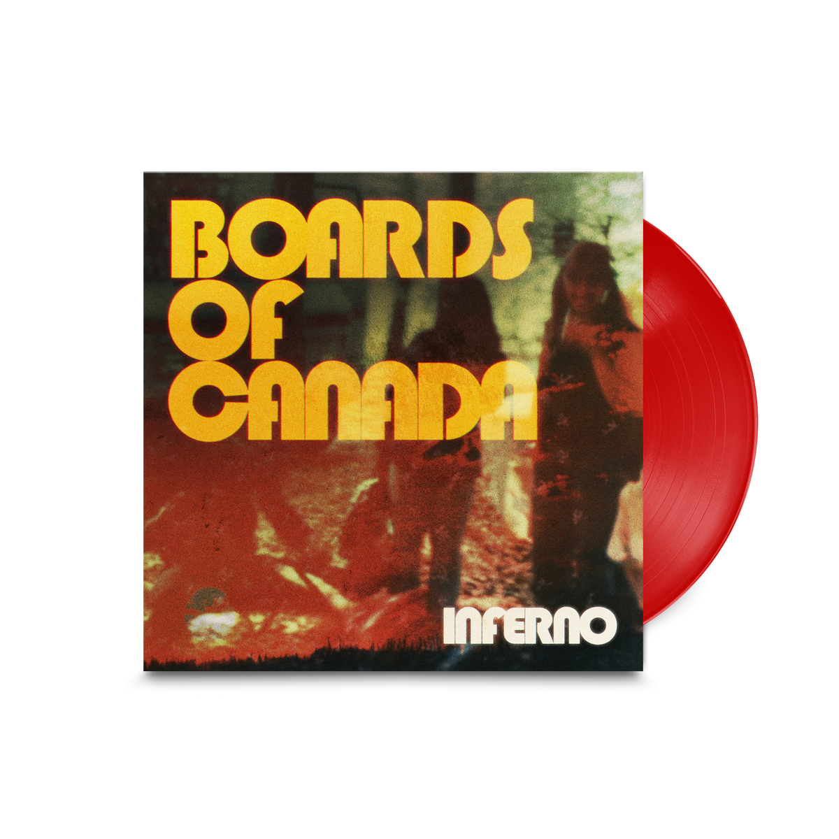 BOARDS OF CANADA 'INFERNO' 2LP (Deluxe, Transparent Red Vinyl)