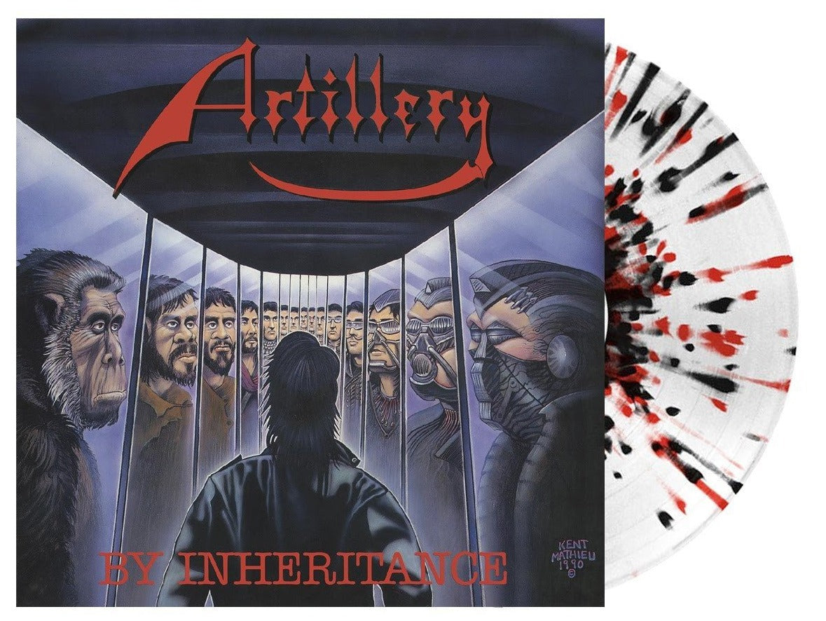 ARTILLERY 'BY INHERITANCE' LP (Limited Edition, Only 300 Made, Red & Black Splatter Vinyl)