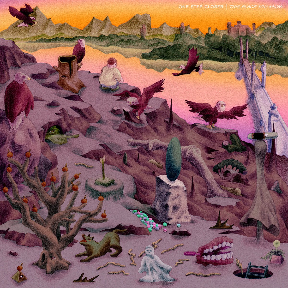 ONE STEP CLOSER 'THIS PLACE YOU KNOW' LP (White Vinyl)