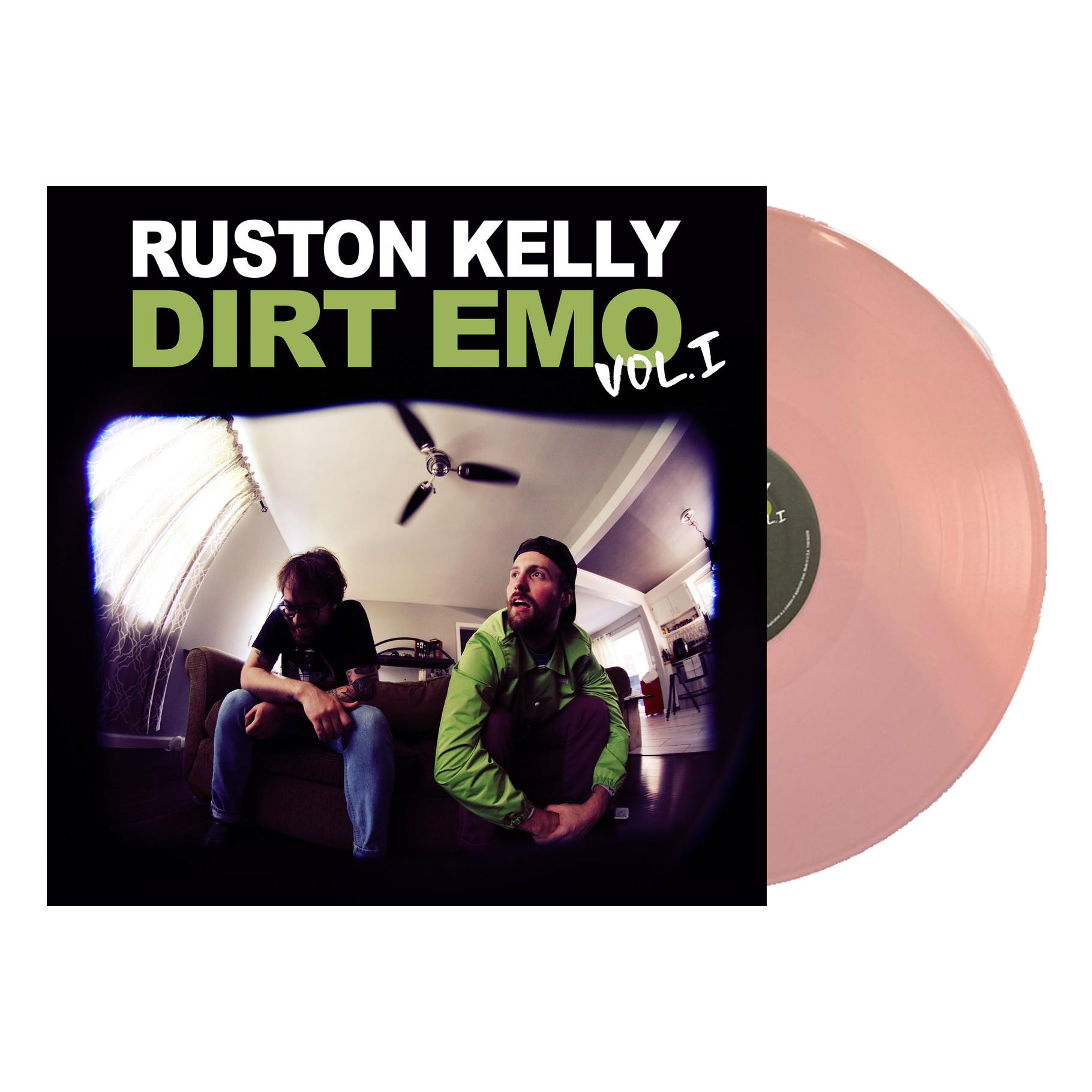 RUSTON KELLY 'DIRT EMO VOL. 1' LP (Opaque Baby Pink Vinyl)