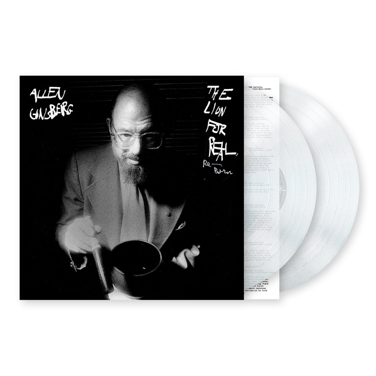 Allen Ginsberg The Lion For Real Re born 2LP Clear
