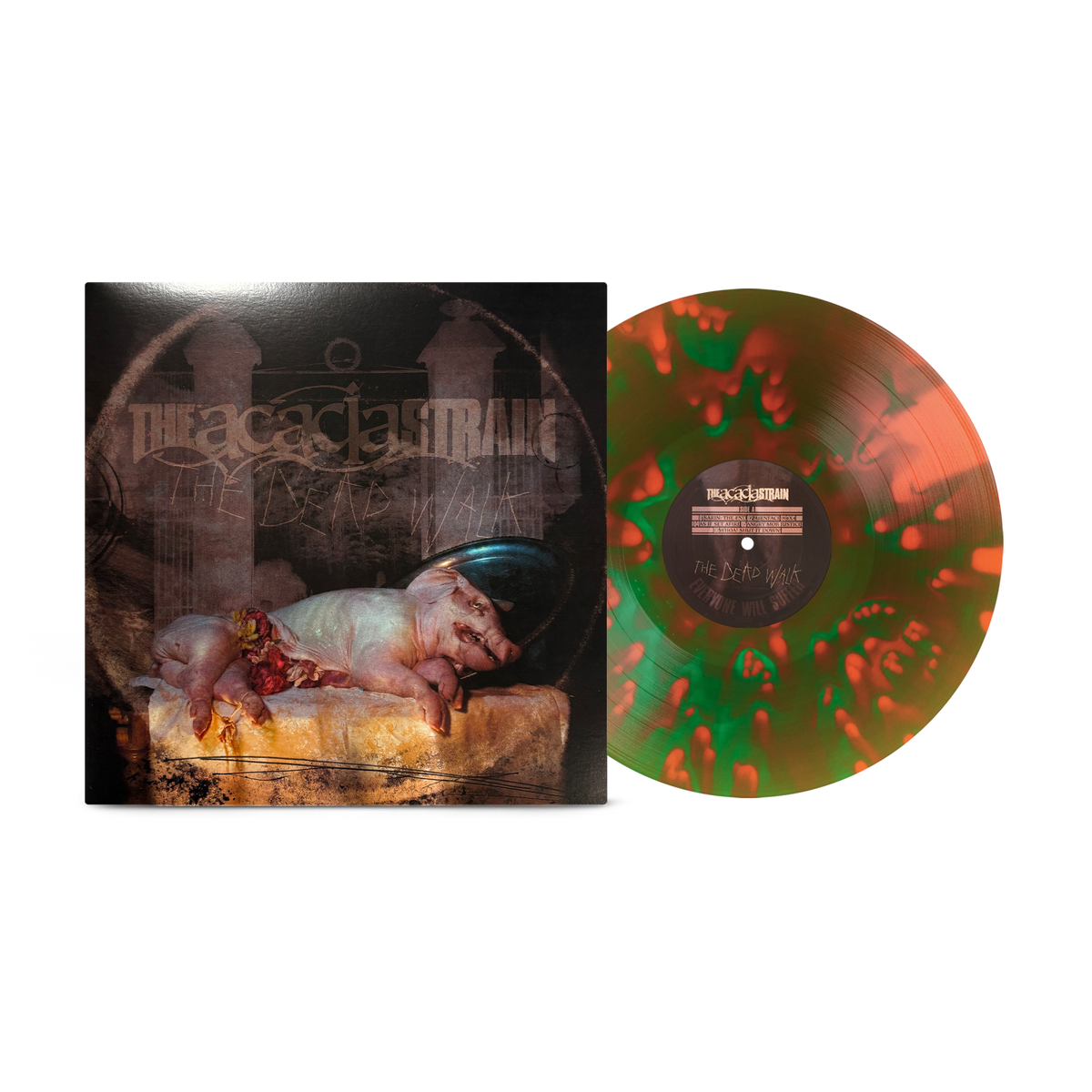 THE ACACIA STRAIN'THE DEAD WALK' LP (Exclusive ' Limited to 300, Toxic Slime Vinyl)