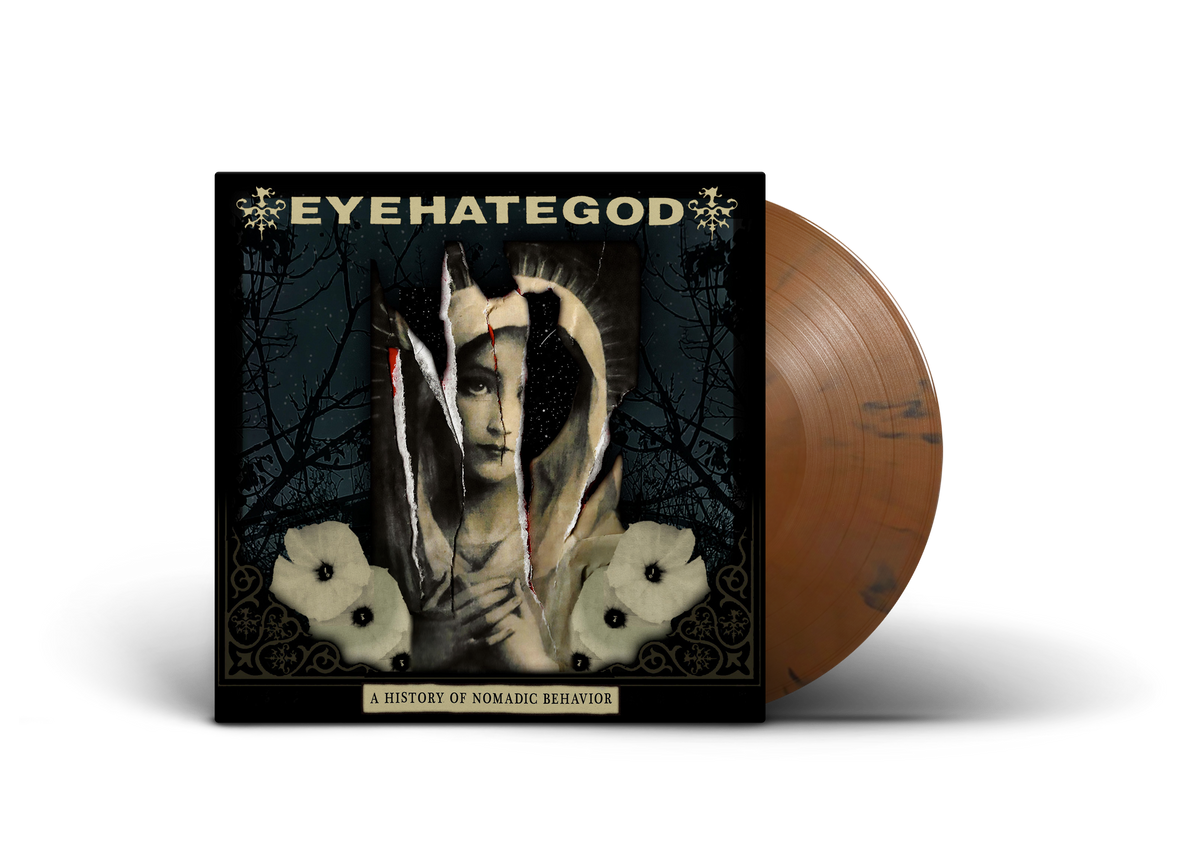 EYEHATEGOD'A HISTORY OF NOMADIC BEHAVIOR' LP (Limited Edition ' Only 300 Made, Brown Swirl Vinyl)