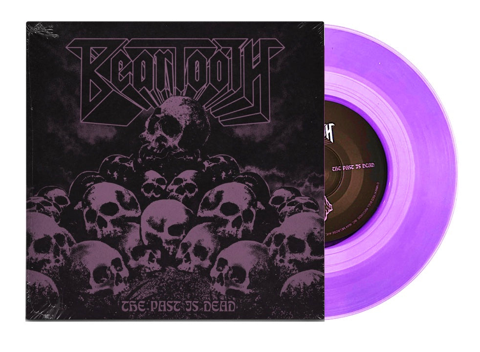 BEARTOOTH 'THE PAST IS DEAD/SKIN' 7" (Limited Edition ' Only 500 Made, Purple Vinyl)