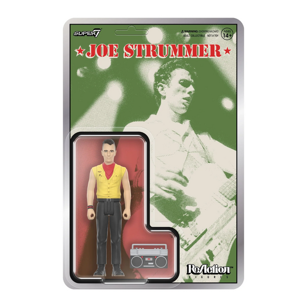 THE CLASH - JOE STRUMMER - REACTION FIGURE THE CLASH - JOE STRUMMER - REACTION FIGURE