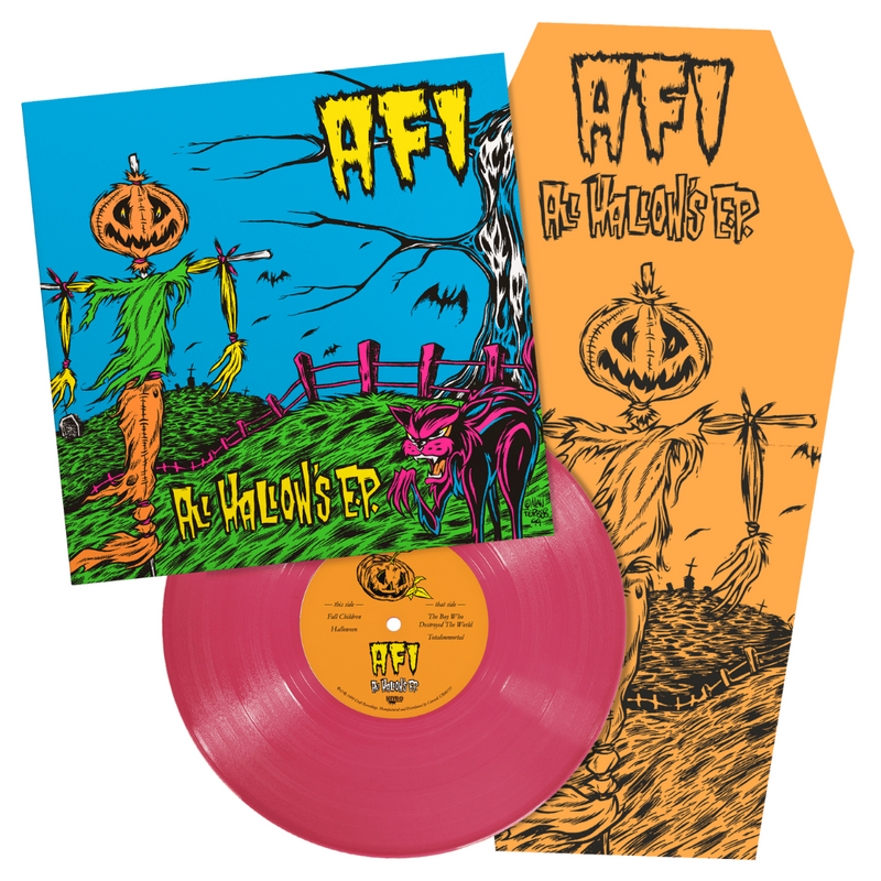 AFI 'ALL HALLOW'S' 10" EP (25th Anniversary, Reissue, Pink Vinyl)